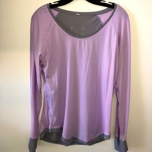 Lululemon cotton blend long sleeve.